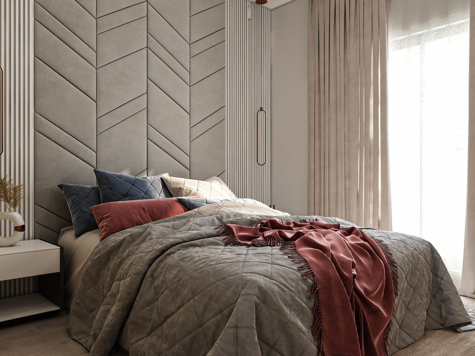 Type B apartment — principal bedroom